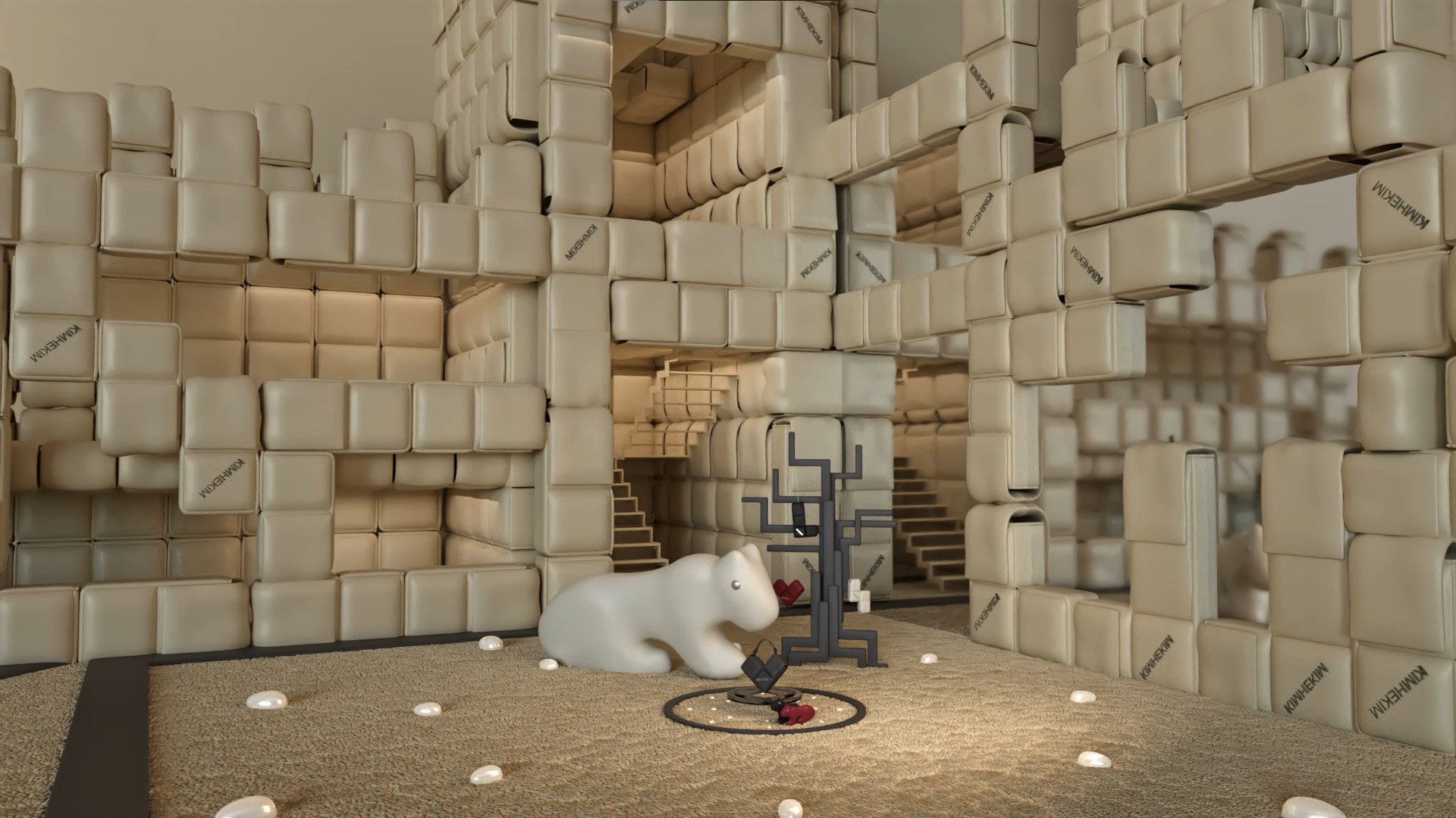 KIMHEKIM Petit Coeur Bag Artist — 01